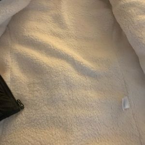 Unisex black down coat